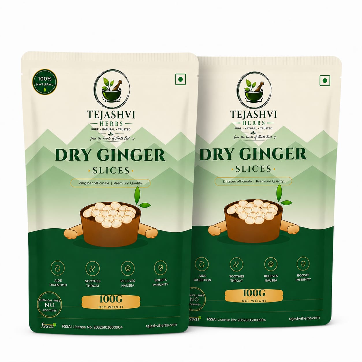 Dry Ginger Slices